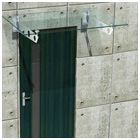 Glass canopy system 11