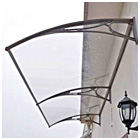 Glass canopy system 12